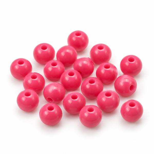 Cuentas crema – Rojo sandía – 3 mm – 50 g