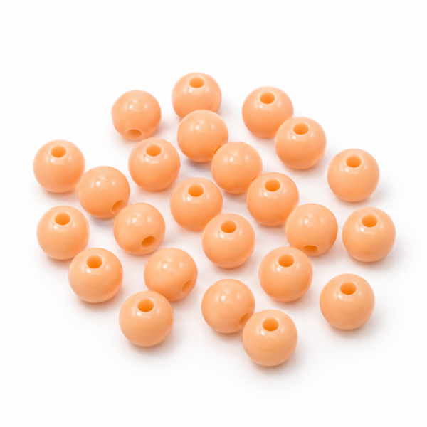 Cuentas crema – Durazno – 3 mm – 50 g