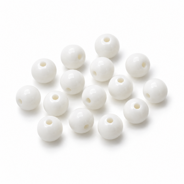Cuentas crema – Blanco – 3 mm – 50 g