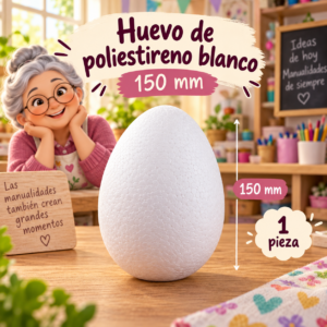 RI-0004743-1.png Huevo de poliestireno 150 mm, 1 pieza