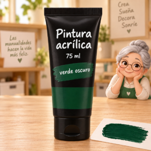 RI-0004754-1.png Pintura acrílica 75 ml verde oscuro