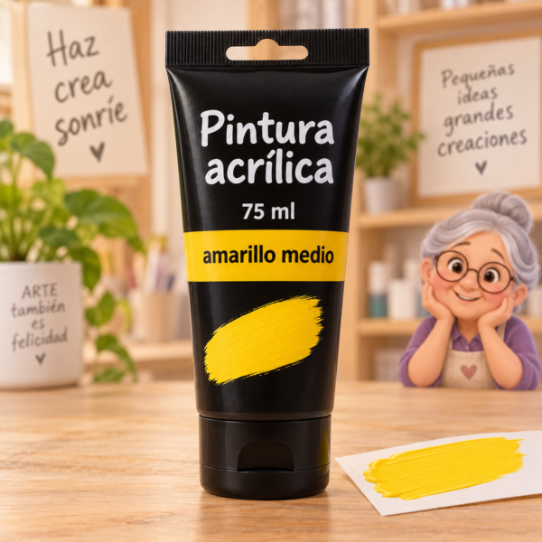 RI-0004768-1.png Pintura acrílica 75 ml amarillo medio