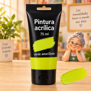 RI-0004775-1.png Pintura acrílica 75 ml verde amarillento