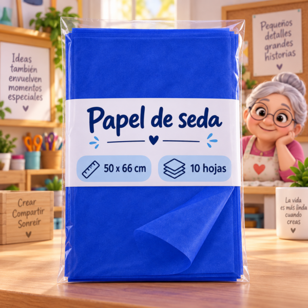 RI-0004798-1.png Papel de seda 17 g, 50 x 66 cm, 10 hojas, azul rey