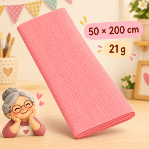 RI-0004820-1.png Papel crespón 50 x 200 cm, 21 g, rosa durazno