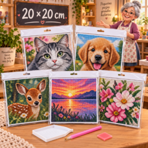RI-0004964-1.png Diamond Painting, 20 × 20 cm, serie 1