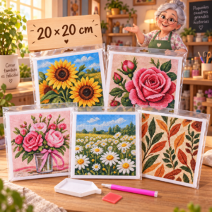RI-0004966-1.png Diamond Painting, 20 × 20 cm, serie 3