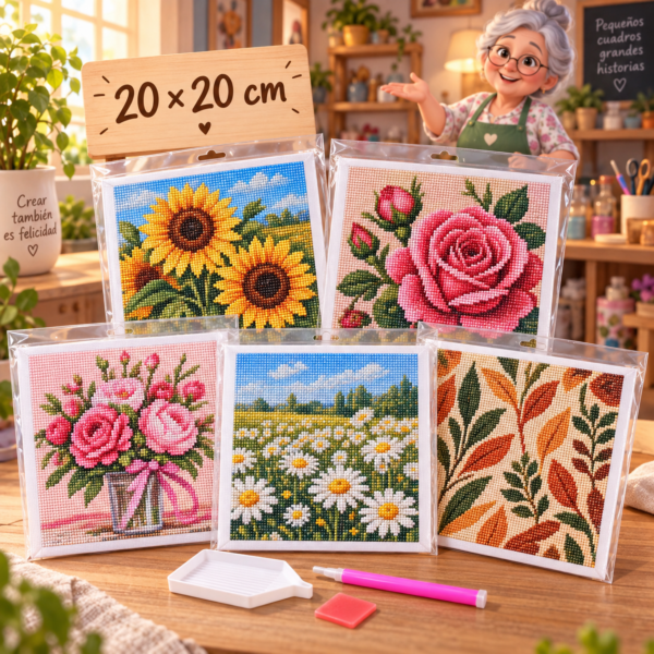 RI-0004966-1.png Diamond Painting, 20 × 20 cm, serie 3