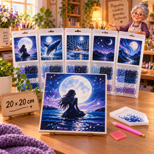 RI-0004967-1.png Diamond Painting, 20 × 20 cm, serie 4