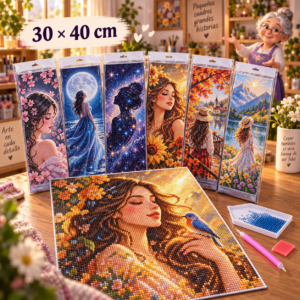 RI-0004973-1.png Diamond Painting, 30 × 40 cm, serie 1