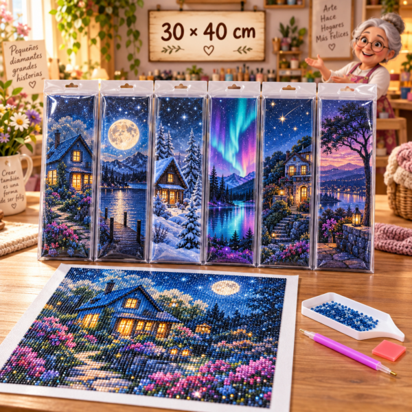 RI-0004974-1.png Diamond Painting, 30 × 40 cm, serie 2