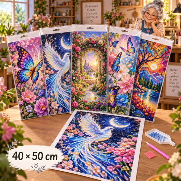 RI-0004980-1.png Diamond Painting, 40 × 50 cm, serie 3