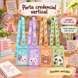 RI-0005134-1.png Porta credencial vertical con lanyard, modelo 15, 6,8 × 11 cm