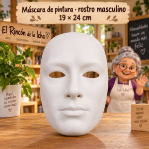 RI-0005158-1.png Máscara de pintura rostro masculino, 19 × 24 cm