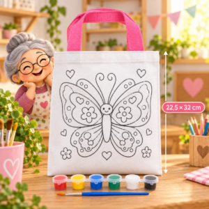 RI-0005172-1.png Bolsa educativa para pintar, diseño mariposa, 22,5 × 32 cm