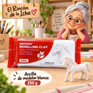 RI-0005186-1.png Arcilla de modelar blanca, 250 g