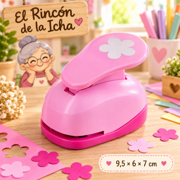 Perforador con forma KM-8815, 9,5 × 6 × 7 cm
