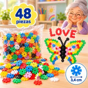 RI-0005218-1.png Juego didáctico de piezas encajables 5041, 48 piezas, 3,4 cm