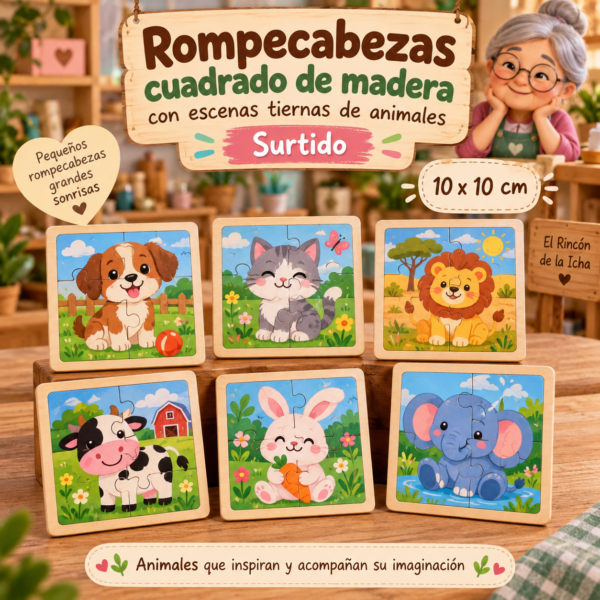 RI-0005234-1.png Rompecabezas artesanal de animales