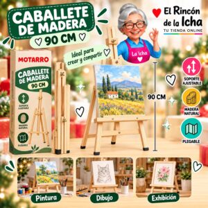 RI-0006040 Caballete de Madera Motarro 90 cm