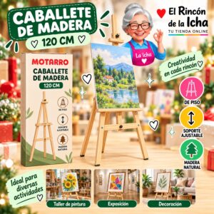 RI-0006041 Caballete de Madera Motarro 120 cm