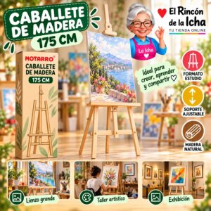RI-0006042 Caballete de Madera Motarro 175 cm
