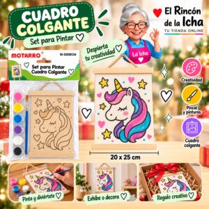 RI-0006134 Set para Pintar Cuadro Colgante Motarro 20 x 25 cm
