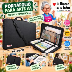 RI-0006151 Bolso Portafolio para Arte A1 Motarro 60 x 90 cm