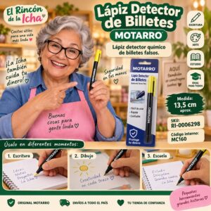 RI-0006298 Lápiz Detector de Billetes Motarro