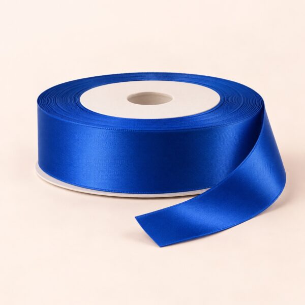 Cinta de Raso Azul Rey 25 mm x 25 yd Cinta de raso azul rey de 25 mm x 25 yd estilo El Rincón de la Icha