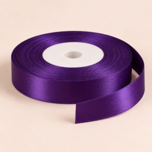 cinta-raso-morado-oscuro-15mm-25yd-estilo-icha Cinta de raso morado oscuro de 15 mm x 25 yd estilo El Rincón de la Icha