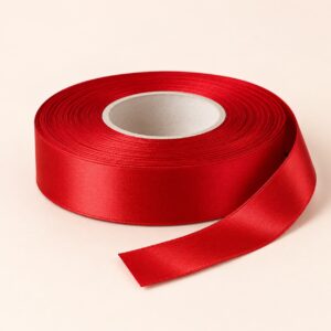 Cinta de Raso Rojo 20 mm x 25 yd Cinta de raso rojo de 20 mm x 25 yd estilo El Rincón de la Icha