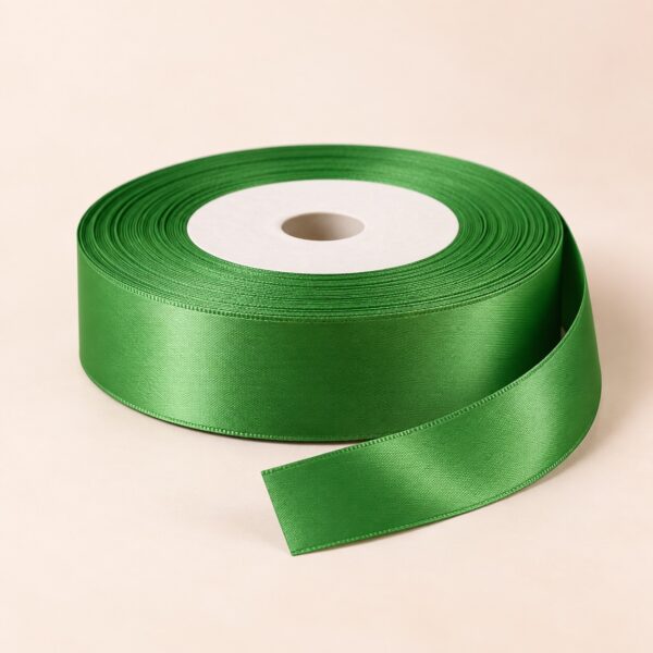 Cinta de Raso Verde 25 mm x 25 yd Cinta de raso verde de 25 mm x 25 yd estilo El Rincón de la Icha