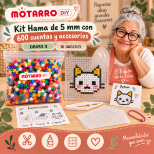 ri-0002619-db053-3 Kit Hama de 5 mm con 600 cuentas y accesorios