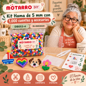 ri-0002620-db053-4 Kit Hama de 5 mm con 1.000 cuentas y accesorios