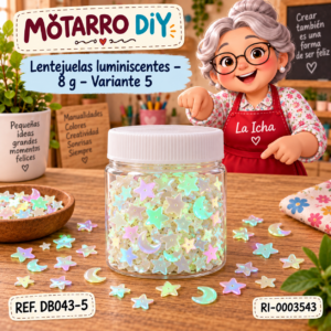 ri-0003543-db043-5 Lentejuelas luminiscentes – 8 g – Variante 5
