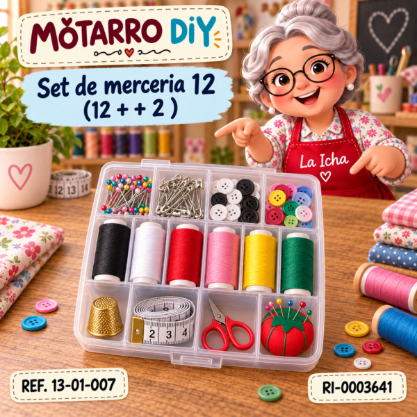 Set de merceria 12 (12 + + 2 )