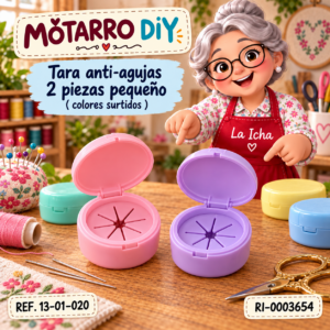 ri-0003654-13-01-020 Tara anti-agujas 2 piezas pequeño ( colores surtidos )