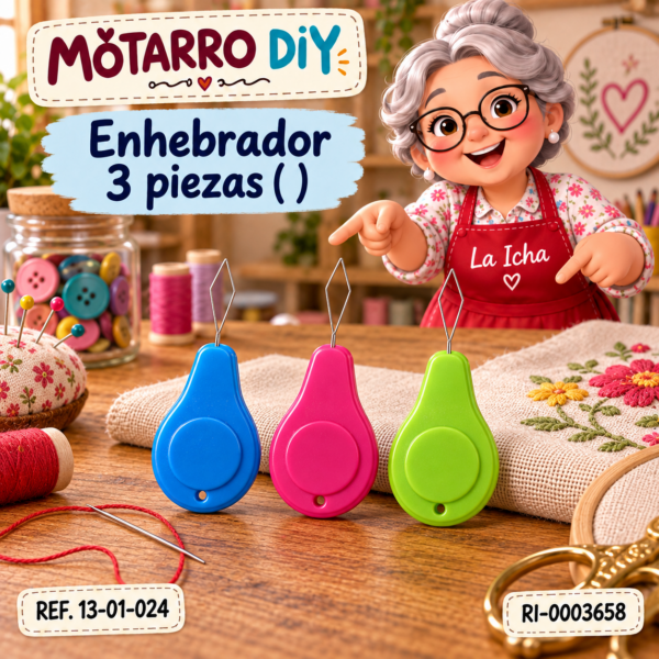 Enhebrador 3 piezas ( )