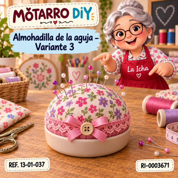 Almohadilla de la aguja – Variante 3