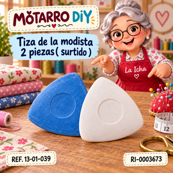 Tiza de la modista 2 piezas( surtido )