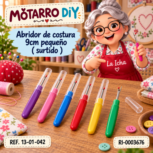 Abridor de costura 9cm pequeño ( surtido )