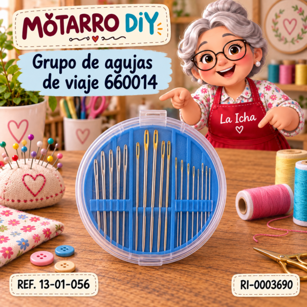 Grupo de agujas de viaje 660014