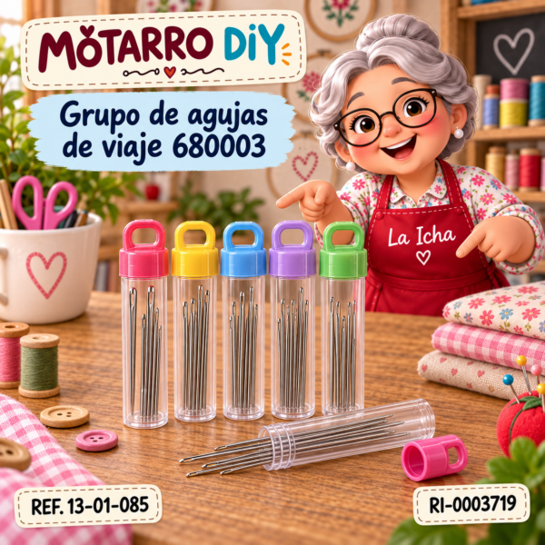 Grupo de agujas de viaje 680003