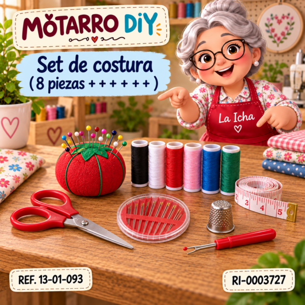 Set de costura (8 piezas + + + + + + )