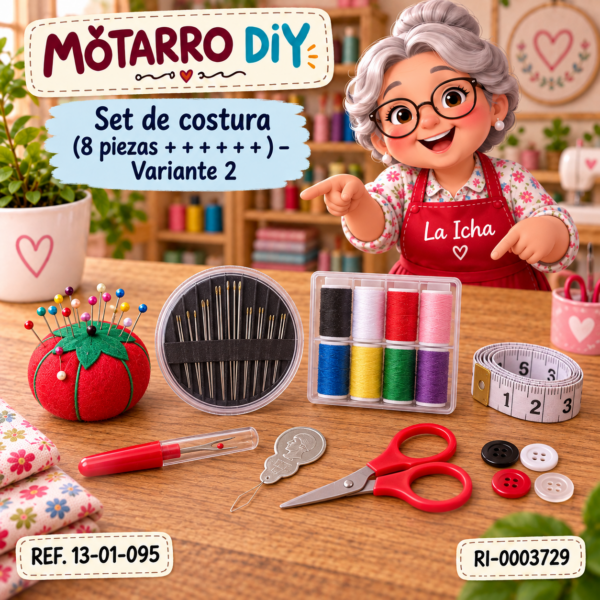 Set de costura (8 piezas + + + + + + ) – Variante 2