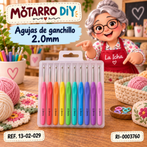ri-0003760-13-02-029 Agujas de ganchillo 2.0mm