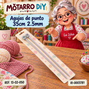 ri-0003781-13-02-050 Agujas de punto 35cm 2.5mm