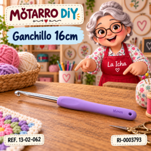 ri-0003793-13-02-062 Ganchillo 16cm
