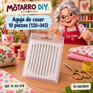 ri-0003809-13-02-078 Aguja de coser 10 piezas (120-043)